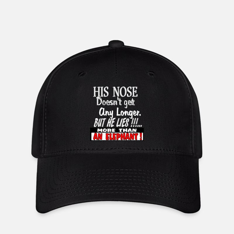 Die Nase - Flexfit Cap - Schwarz