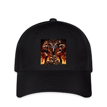 Beer Metalheads in the Underworld - Flexfit Cap - black - Front