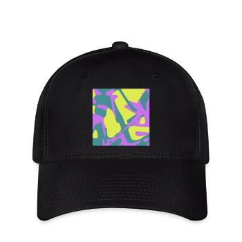 Camouflage - Flexfit Cap - Schwarz - Vorne