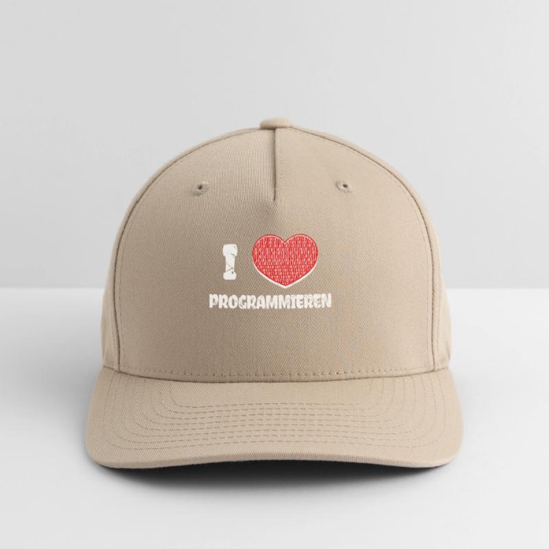 Developer Heart Programmer Statement Computer Science Flexfit Cap