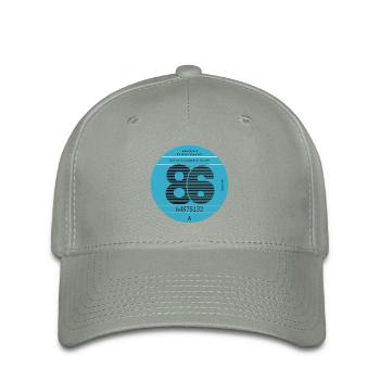 Modèle 86 - Casquette Flexfit - gris vert - Devant
