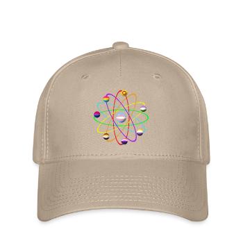Atome LGTBIQ+ - Casquette Flexfit - kaki - Devant