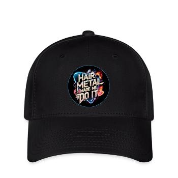 Hair Metal - Flexfit Cap - black - Front