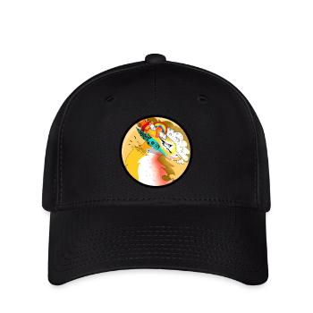 June by speepy - Casquette Flexfit - noir - Devant
