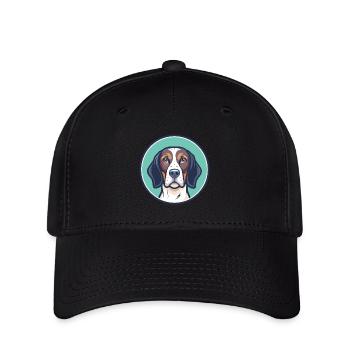 Ariege Pointer Hund Rasse Cartoon Kawaii Clipart - Flexfit Cap - Schwarz - Vorne