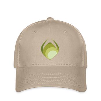 Abstraction verte - Casquette Flexfit - kaki - Devant