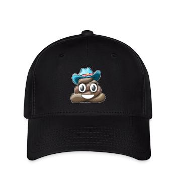 Cow Boy Haufen Kacke ab - Flexfit Cap - Schwarz - Vorne