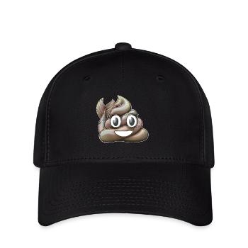 Tass de caca de sirène - Casquette Flexfit - noir - Devant