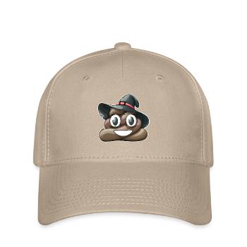 Hexenhaufen Kacke ab - Flexfit Cap - Khaki - Vorne