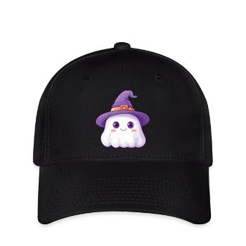 Cute Ghost - Flexfit Cap - black - Front