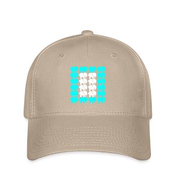 ÉLÉPHANT - Casquette Flexfit - kaki - Devant