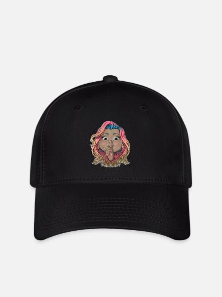 Reva Prisma Shushing face - Flexfit Cap - black