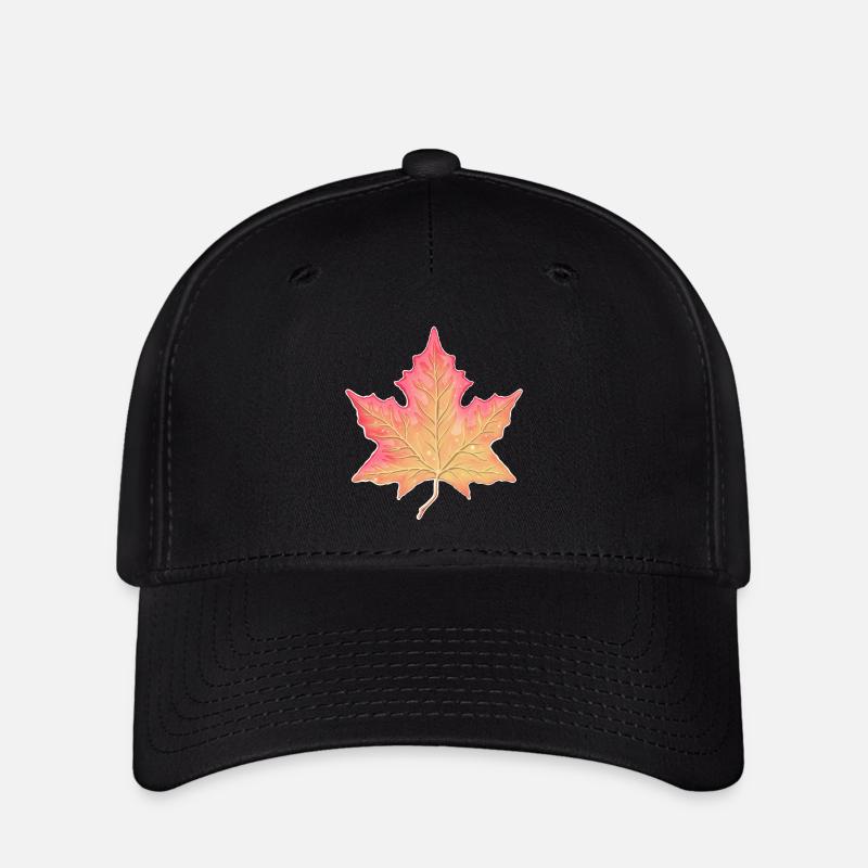 Autumn leaf - Flexfit Cap - black