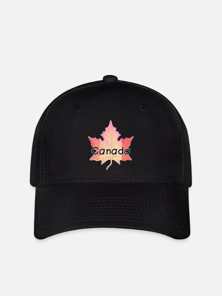 Canada maple leaf - Flexfit Cap - black