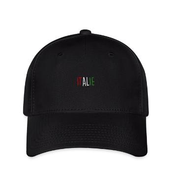 italie - Casquette Flexfit - noir - Devant