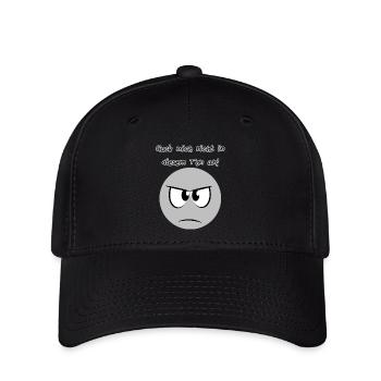 Nicht in diesem Ton - Flexfit Cap - Schwarz - Vorne