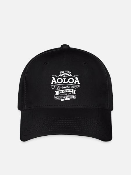 AOLOA, DER KATALYSATOR FÜR DEINEN ERFOLG - Flexfit Cap - black