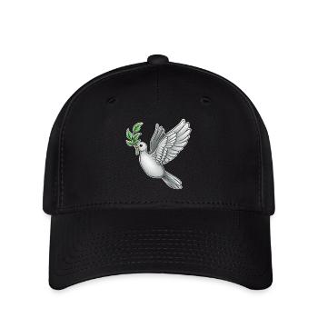 Liberté - Casquette Flexfit - noir - Devant