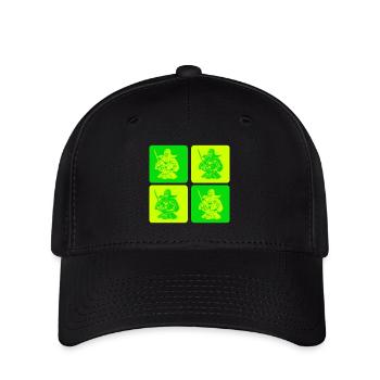 Pop Art Kendo Samurai - Flexfit Cap - Schwarz - Vorne