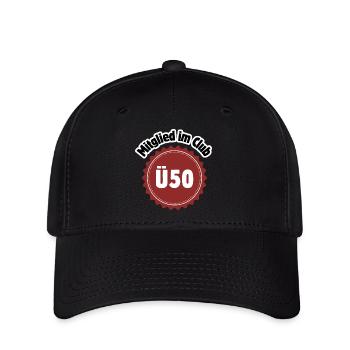 50th Birthday - Member of the Club Ü50 - Flexfit Cap - black - Front