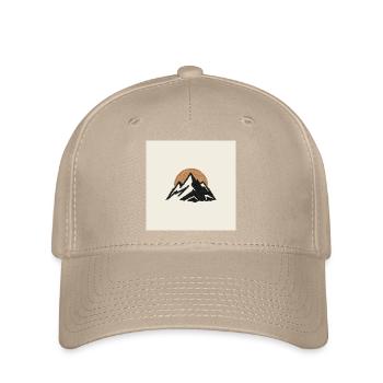 Montagnes à l’aube - Casquette Flexfit - kaki - Devant