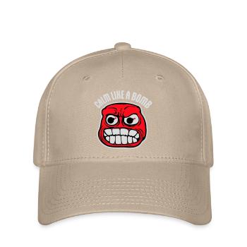 Calme comme une bombe Paradoxe Ironie Humour Blague explosive - Casquette Flexfit - kaki - Devant