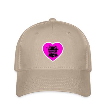 Bouledogue - Casquette Flexfit - kaki - Devant