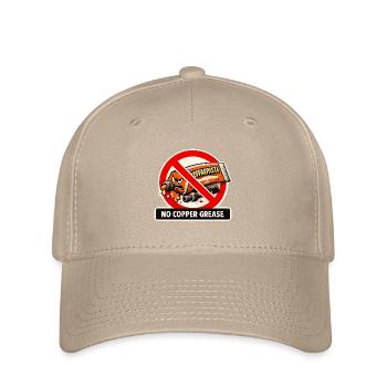 No copper paste - Flexfit Cap - khaki - Front