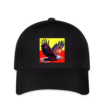 eagle - Flexfit Cap - black - Front