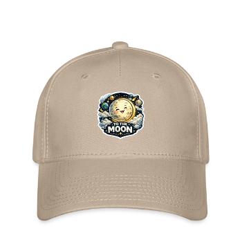 vers la Lune - Casquette Flexfit - kaki - Devant