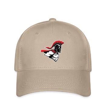 Spartan Warrior Alpha Mascot Spartan Power - Flexfit Cap - khaki - Front