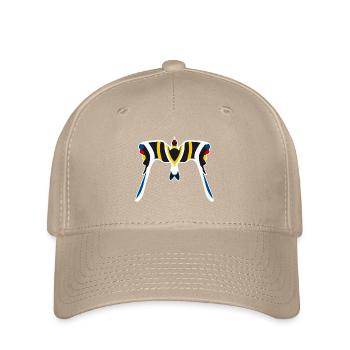 Manta Neon Black Yellow - Flexfit Cap - khaki - Front
