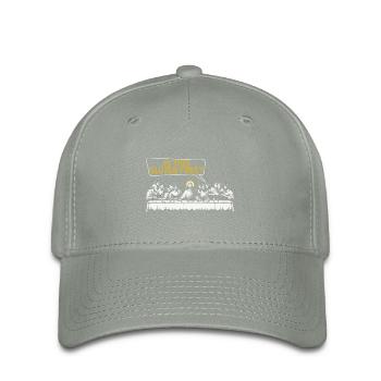 Intolérance au gluten sans gluten Maladie cœliaque - Casquette Flexfit - gris vert - Devant