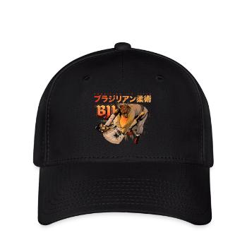 Brazilian Jiu-Jitsu - Flexfit Cap - black - Front