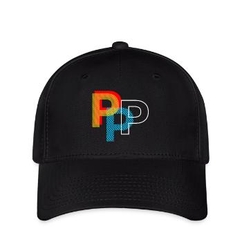Letter P - Flexfit Cap - black - Front