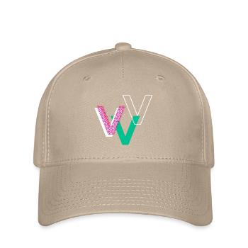 Lettre V - Casquette Flexfit - kaki - Devant