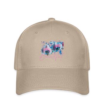 Fleurs Beautiful Aphrodite - Casquette Flexfit - kaki - Devant