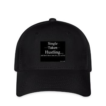 No Time - Flexfit Cap - black - Front