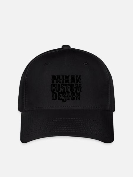 PAIKAN CUSTOM - Casquette Flexfit - noir
