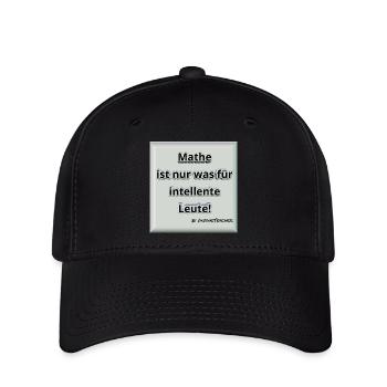 Mathe! Intelligent. Geschenk / Geschenkidee - Flexfit Cap - Schwarz - Vorne
