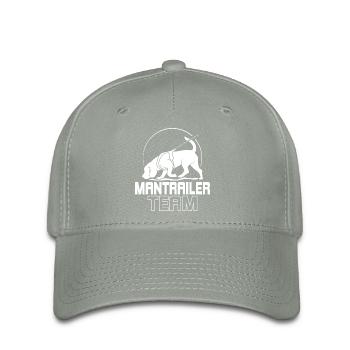 MANTRAILER TEAM Chien Sports Recherche Chien Chien Chien - Casquette Flexfit - gris vert - Devant