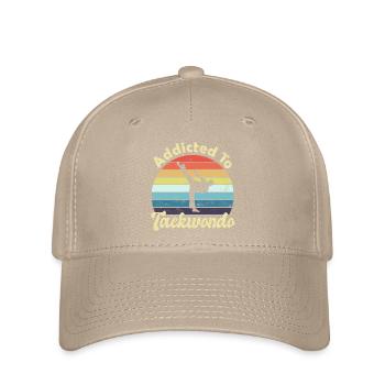 Taekwondo - Flexfit Cap - Khaki - Vorne