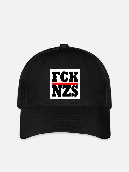 Fck nzs - Flexfit Cap - Schwarz