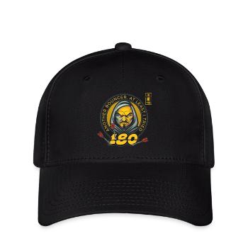 Fléchettes 180 Transat Joueur Jaune Équipe de fléchettes - Casquette Flexfit - noir - Devant