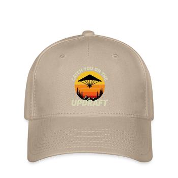 Hang Gliding Air Sports Adventure Soaring Pilot - Flexfit Cap - khaki - Front