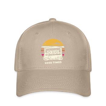 Vieille cassette rétro – Mixtape Memories vintage - Casquette Flexfit - kaki - Devant