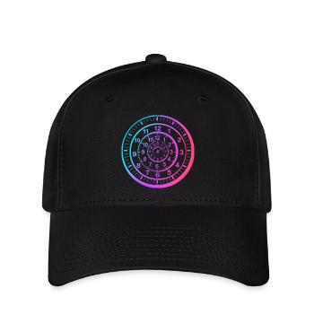 Zeitreise - Flexfit Cap - Schwarz - Vorne