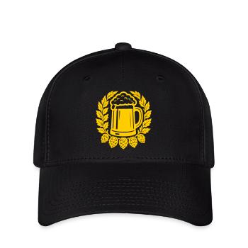 Bahre - Flexfit Cap - Schwarz - Vorne