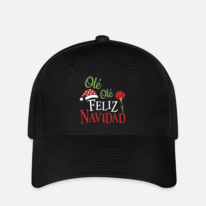 Ole Ole Merry Christmas - Flexfit Cap - black