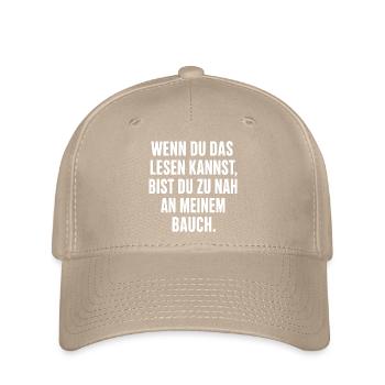 Si tu peux lire Belly Saying - Casquette Flexfit - kaki - Devant
